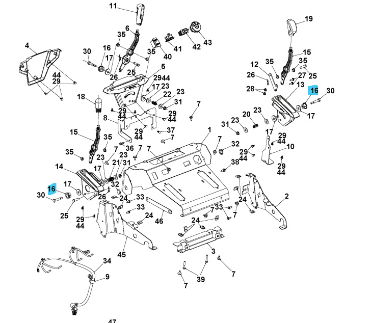 Portador de perno de botón 5897961-01