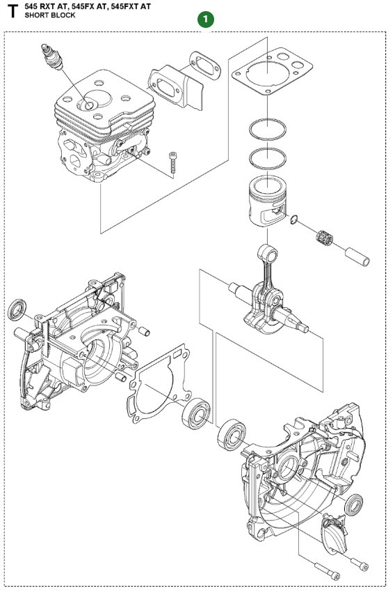 Bloque Corto R15Iiat 5900928-02