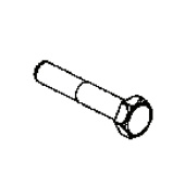 Tornillo, Th 5/16 Unf Lg 1 3/4 Tornillo, Th 5/16 Unf Lg 1 3/4