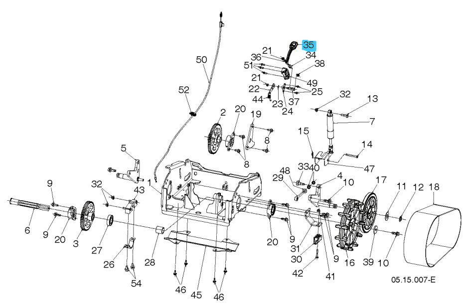 Palanca De Ajuste De Altura 5905942-01