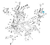 Pasador de horquilla .375X1.25 5907917-01 Pasador de horquilla .375X1.25 5907917-01