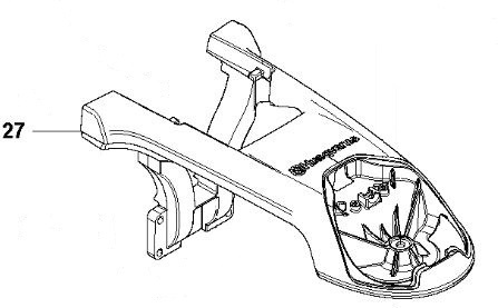 Brazo de enlace Automower 435X, 535 AWD