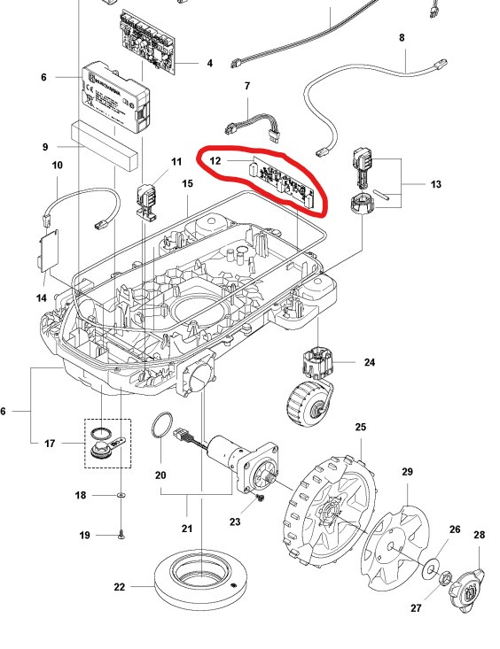 CIRCUITO IMPRESO ENSAMBLADO PCBA Loop Sensor