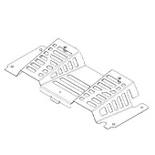Ventilador con escudo, con calcomanías de seguridad 5913599-01 Ventilador con escudo, con calcomanías de seguridad 5913599-01