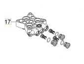 Bloque De Cilindros Con M8X10 Hex 5926176-17 Bloque De Cilindros Con M8X10 Hex 5926176-17