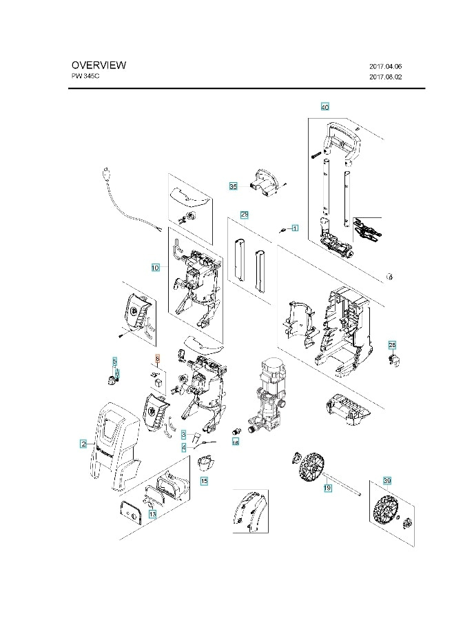 Interruptor Encendido/Apagado Con Eje 5926177-03