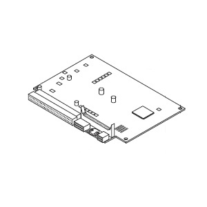 CIRCUITO IMPRESO ENSAMBLADO 220AC / R160
