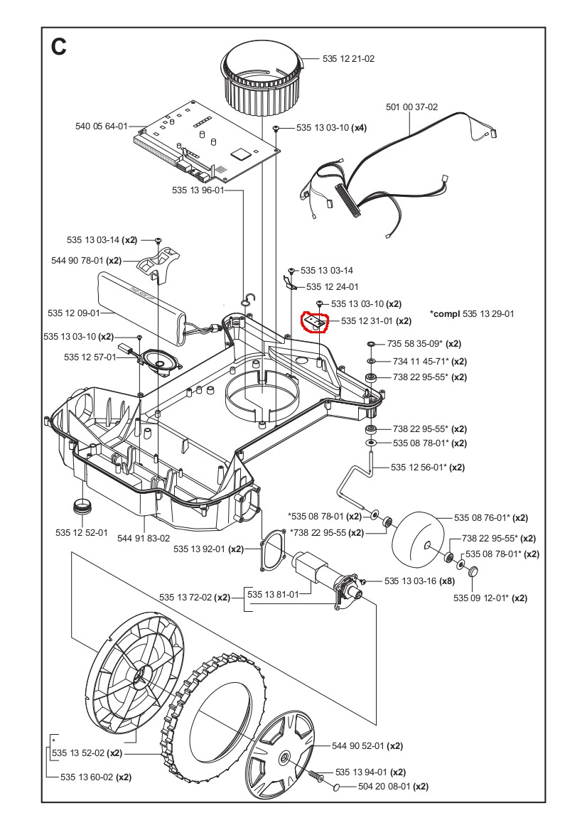 CIRCUITO IMPRESO ENSAMBLADO Loop Sensor