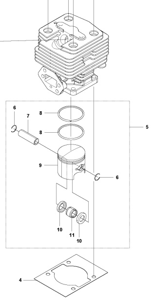Juego De Cilindro 5933049-01