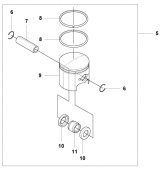 Piston Completo 5933051-01 Piston Completo 5933051-01
