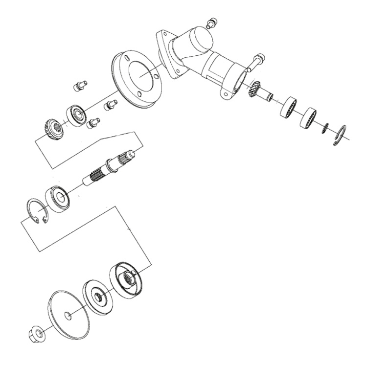 Caja De Engranajes 31R/33R 5937024-01