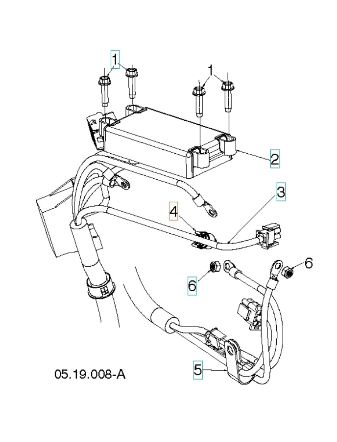 Tubo corrugado con clip, 1/4 negro
