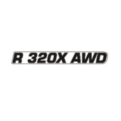 Capó del motor con calcomanía r 320x AWD Capó del motor con calcomanía r 320x AWD