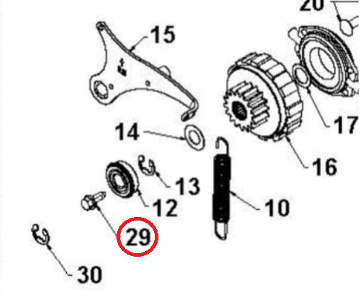 Tornillo Cabeza Hexagonal Externa Fl 5955177-01