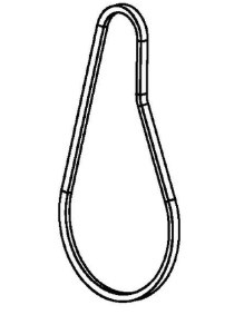 Correa del impulsor Husqvarna ST124