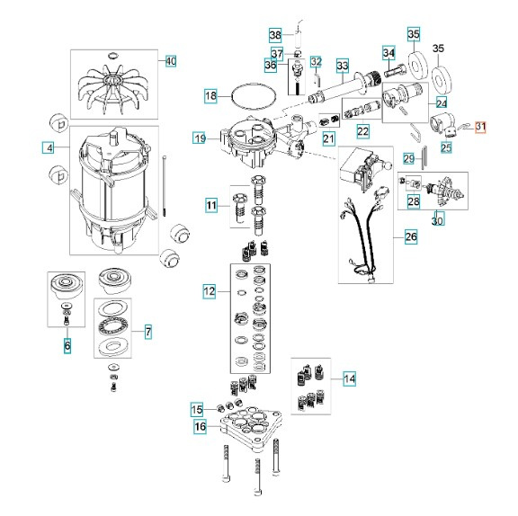 Soporte De Cubierta, Pequeño 5960247-01