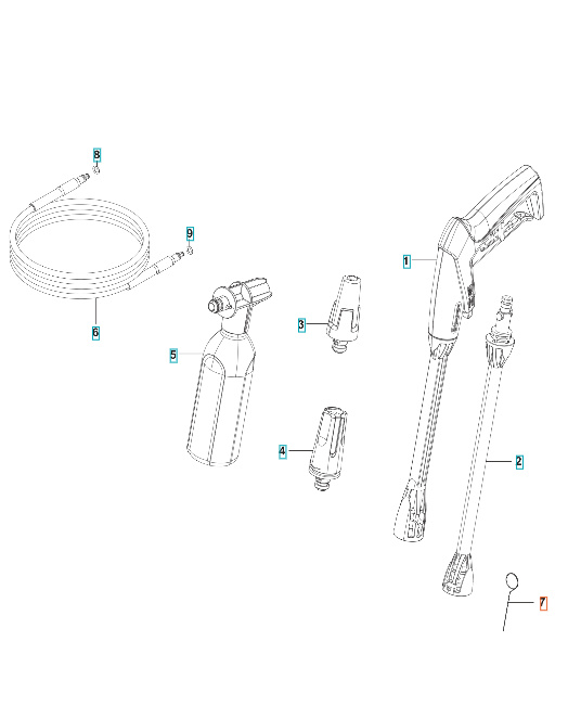 Herramienta De Limpieza Negra 5960249-01