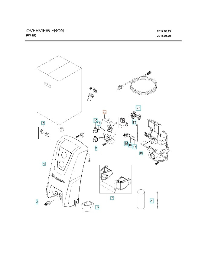 Caja De Interruptor Sp 5960274-01