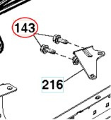 Tornillo 5/16-18 X 1/2In St Transparente