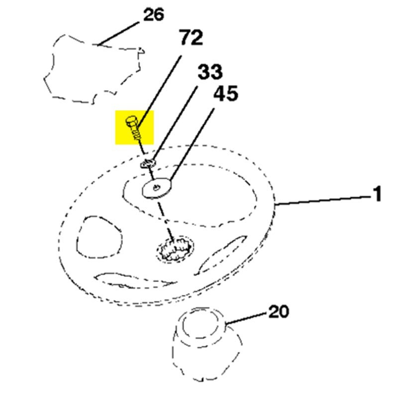 Perno de cabeza hexagonal externa 5/1