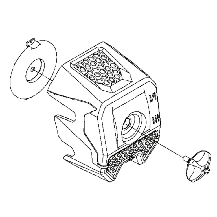 Conjunto De La Cubierta Del Filtro 5961973-01