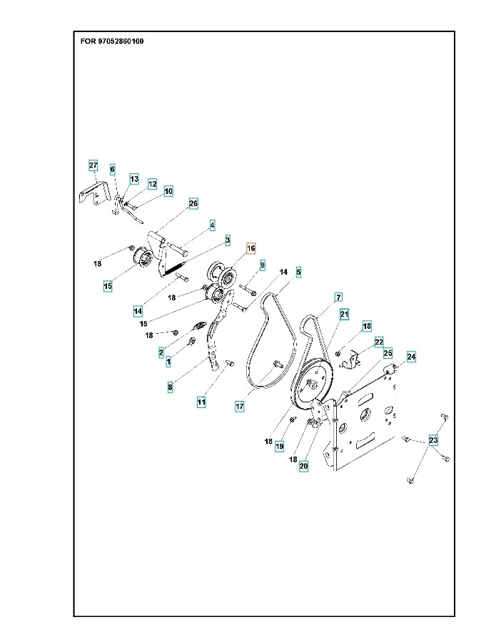 Arandela 11/32 X 11/16 X 14 Ga T