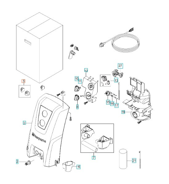 Soporte Para Porta Carrete 5962886-01