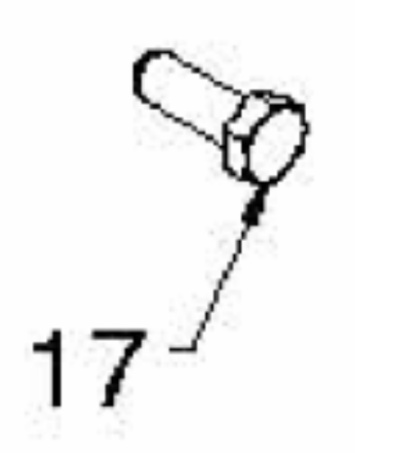 Perno hexagonal 5/16-18 X 7/