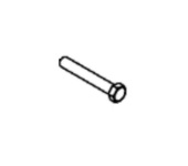 Perno hexagonal 3/8-16 x 2.5 pulg. Perno hexagonal 3/8-16 x 2.5 pulg.