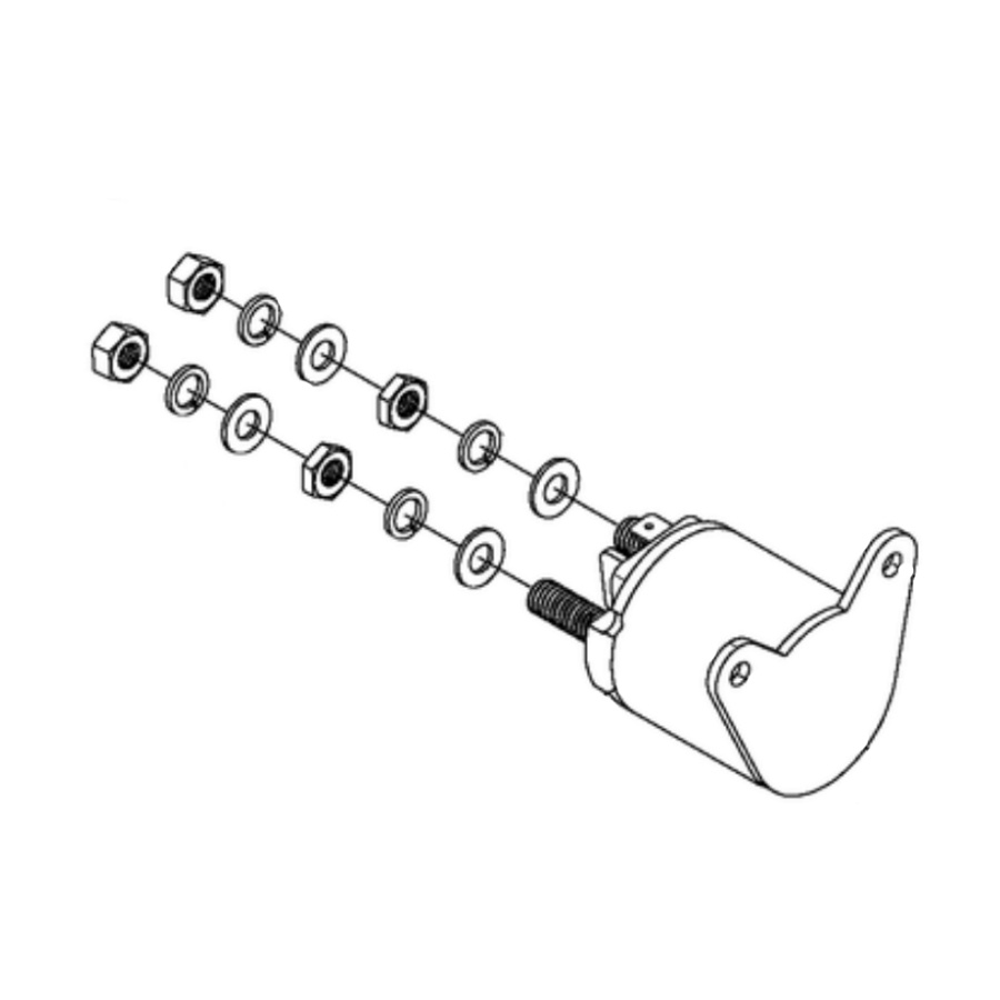 Conjunto Del Motor De Arranque Del Relé