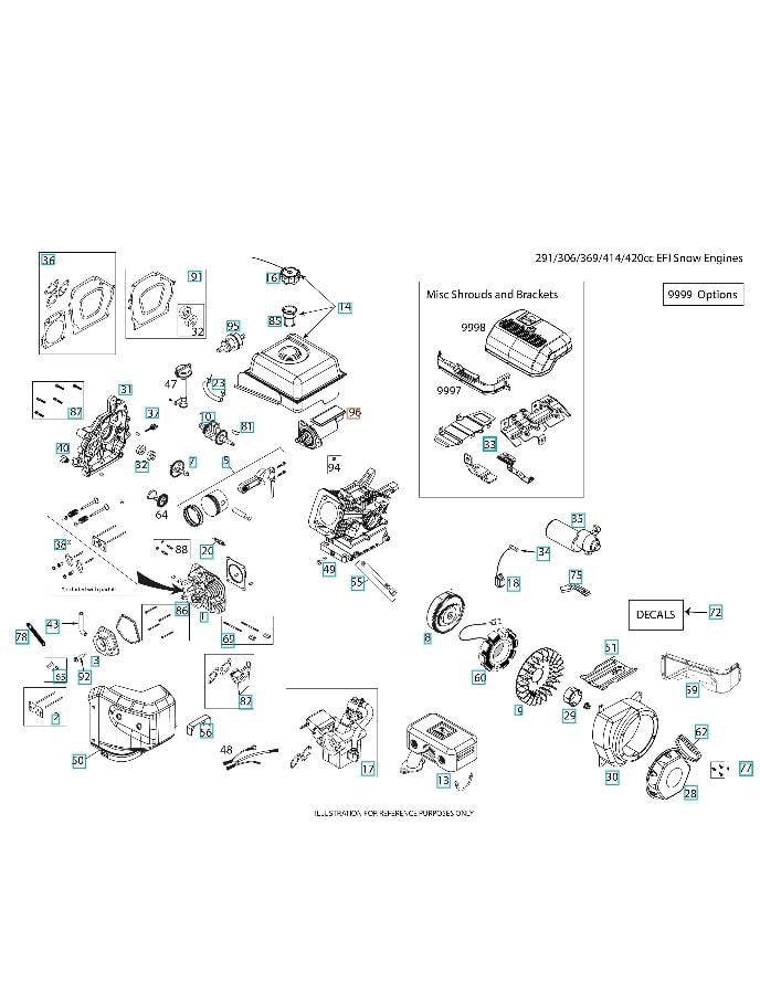 Bomba De Combustible Efi M, Tornillos 5973607-01