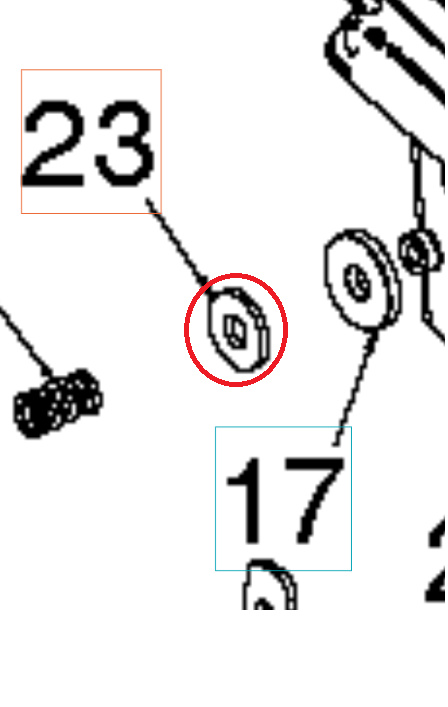 Arandela Arandela 13/32 X 1 X 7/64