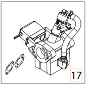 Carcasa Del Amortiguador 5975050-01 Carcasa Del Amortiguador 5975050-01