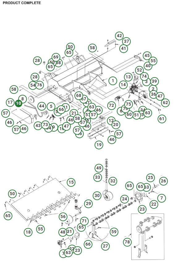 Correa Trapez X13 X 1232 5979160-01