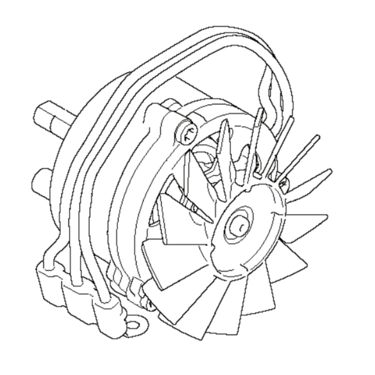 Conjunto de motor motosierra 340I