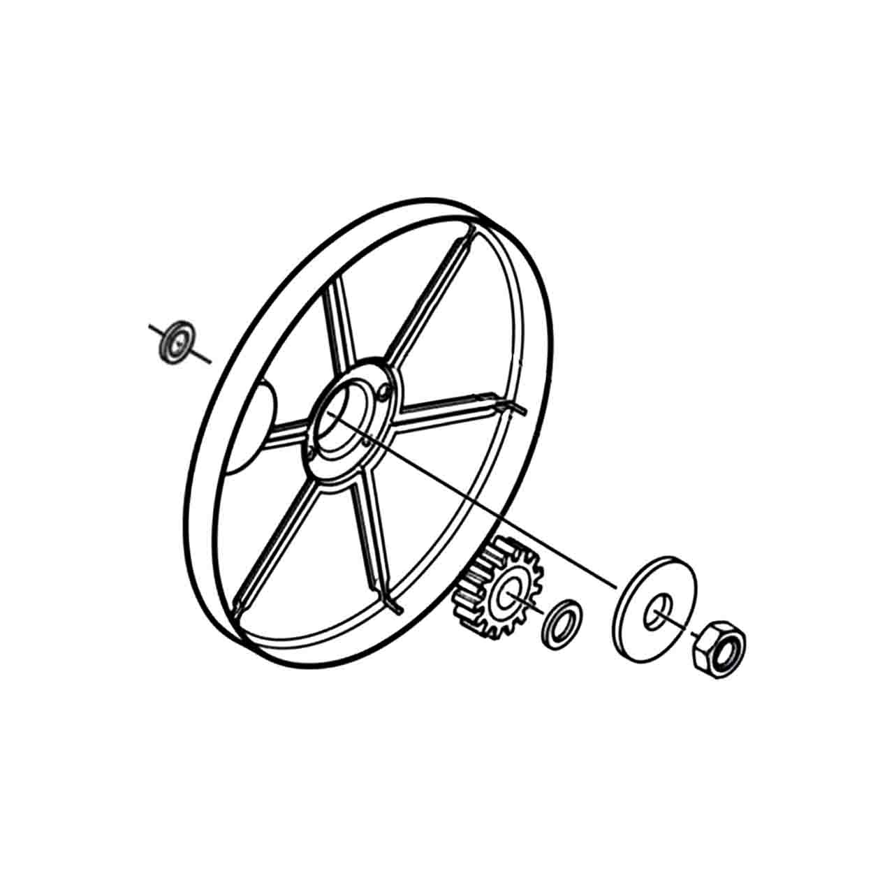 Kit de tracción de 8 ruedas 5984545-01