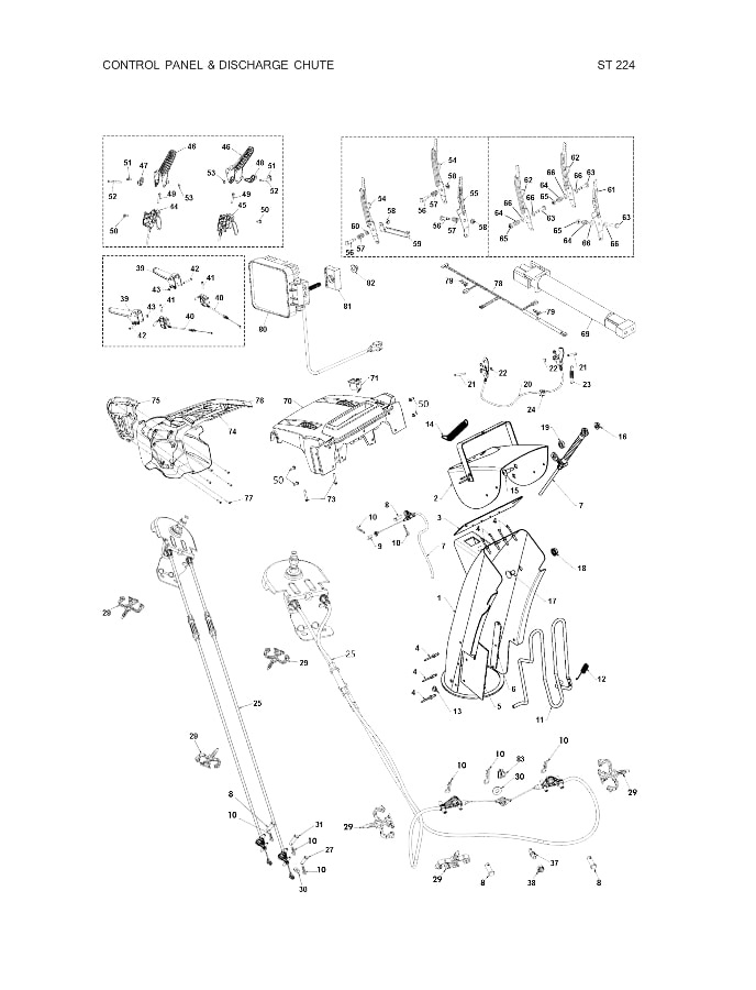 Cableado eléctrico puente, luz