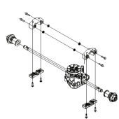 Kit de transmisión Transmisión trasera 5985137-01 Kit de transmisión Transmisión trasera 5985137-01