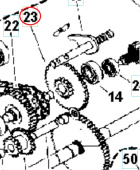 Engranaje 15-44 5986775-01 Engranaje 15-44 5986775-01