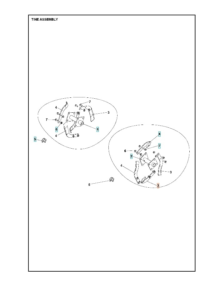Cuchilla Izquierda Roto400 5986782-01