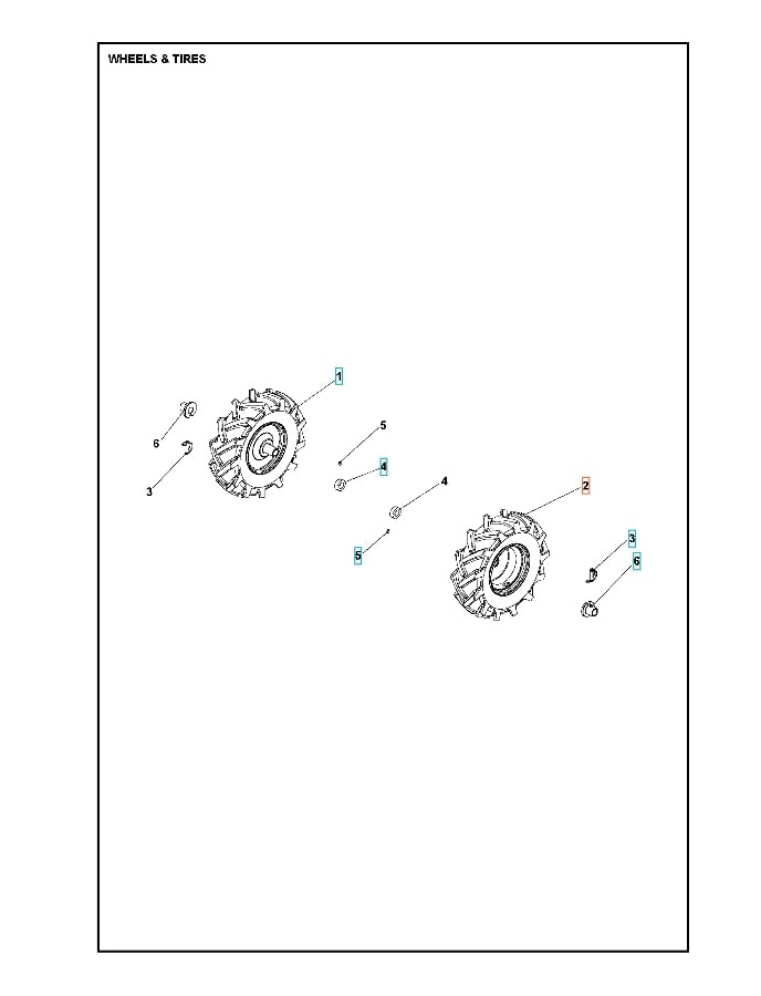 Rueda Izquierda 3.50X6 5986783-01