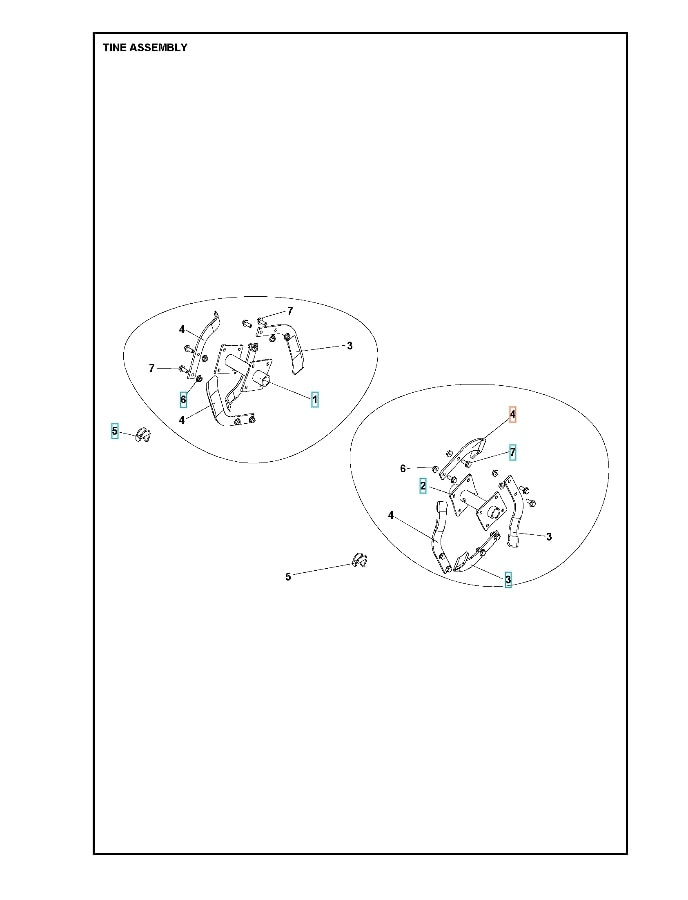 Cuchilla Derecha Roto400 5986784-01