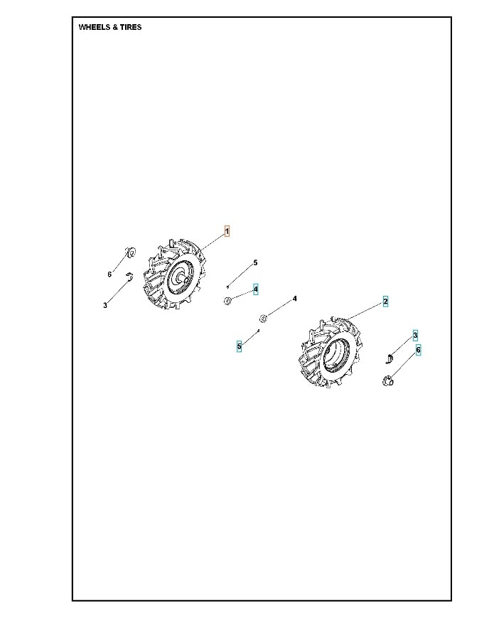 Rueda Derecha 3.50X6 5986785-01