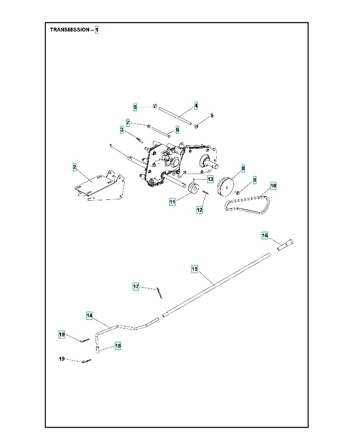 Transmisión Roto400 5986792-01