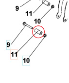 Espaciador 5986803-01 Espaciador 5986803-01