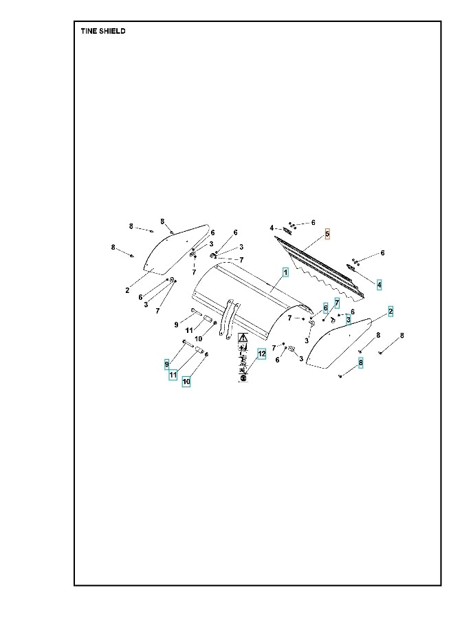 Tapa Dientes Tapa Trasera Gris Ra 5986811-01