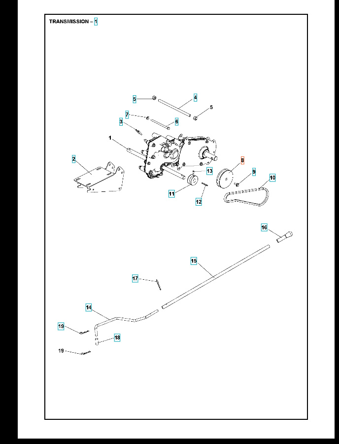 Polea Polea De Transmision Ãƒ 1 5986813-01