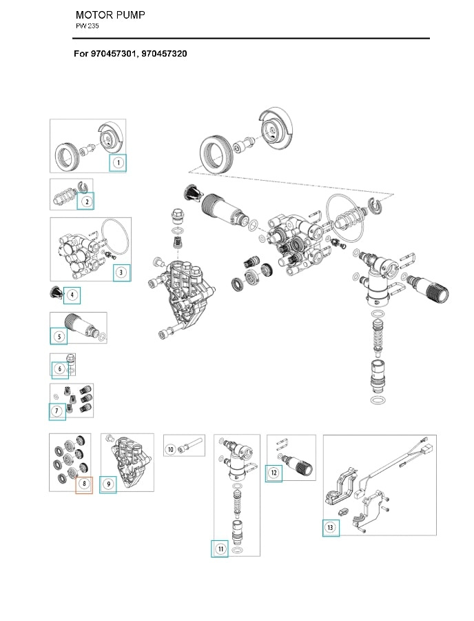 Kit De Agua De Collarín De Empuje 5986841-34