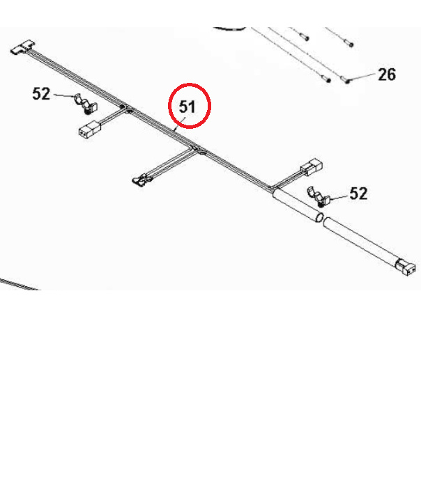 Cableado Husqvarna Cable, Puños,