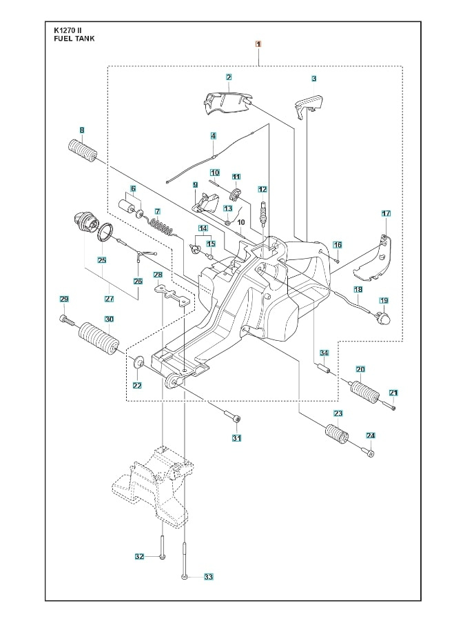 Conjunto de tanque de combustible